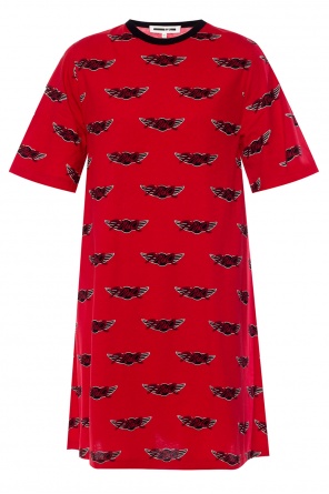 Patterned short sleeve dress, zdjęcie 1 Patterned short sleeve dress od McQ Alexander McQueen